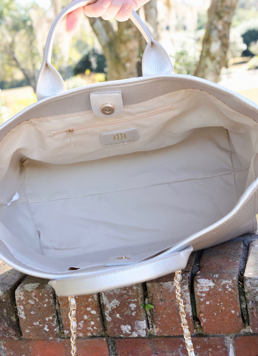 Melissa Tote Bag Pearl