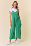 Ribbed Kelly Green Jumpsuit