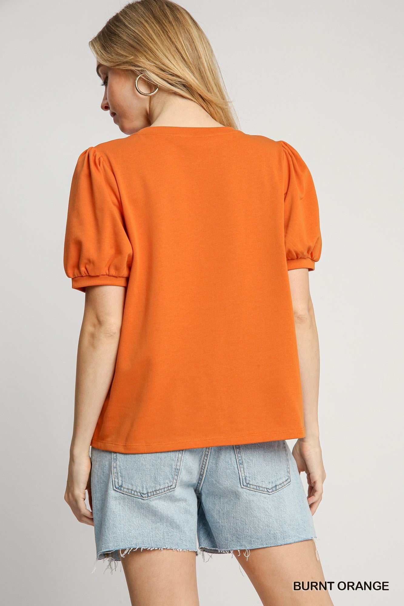 Orange Football Top