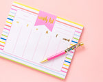 Striped Weekly Planner