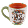 Fall Leaves Give Thanks Mug