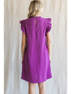 Purple Frill Dress