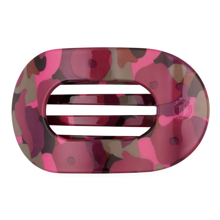 Flat Round Teleties Clip-Large