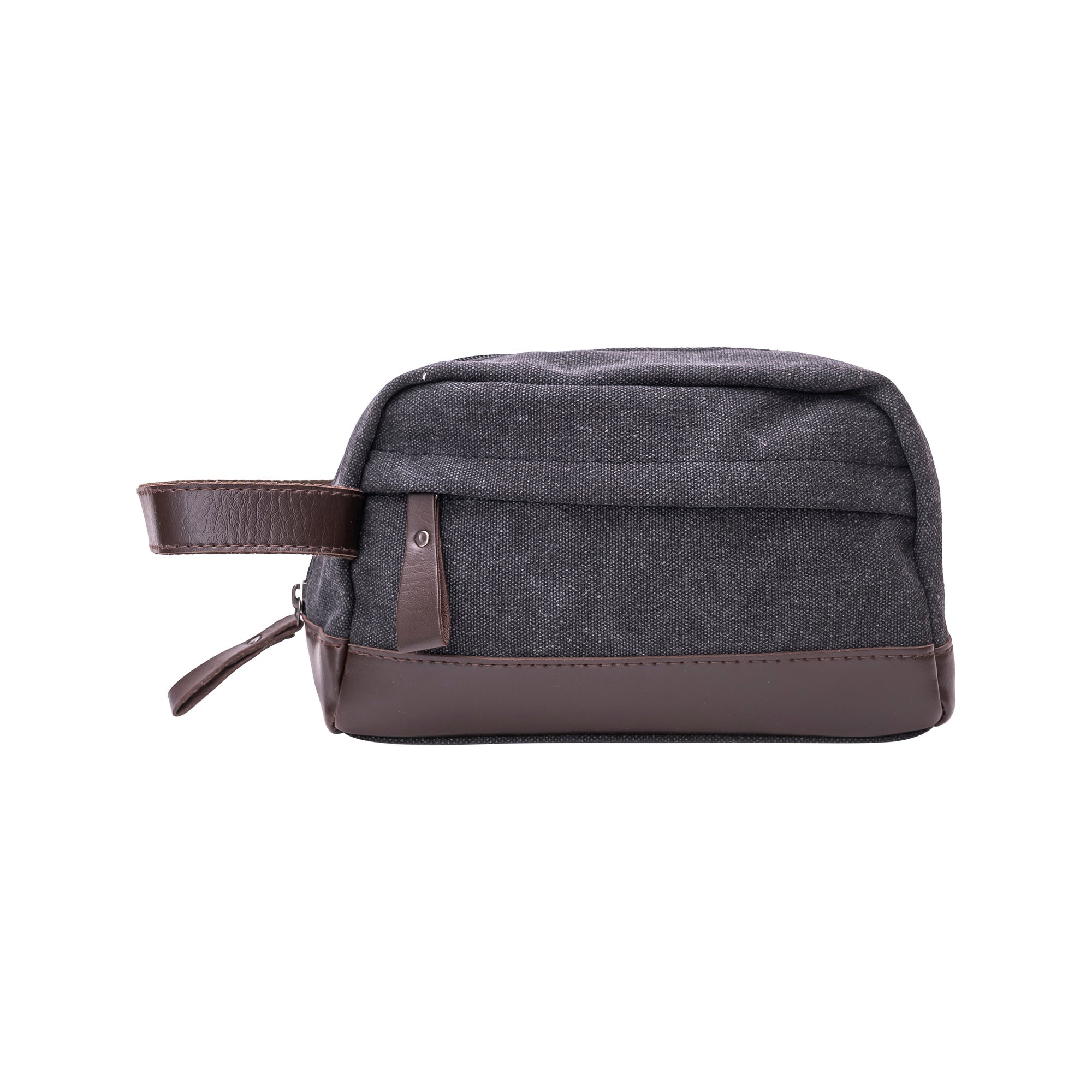 Mad Man|Canvas/Leather Dopp Bag