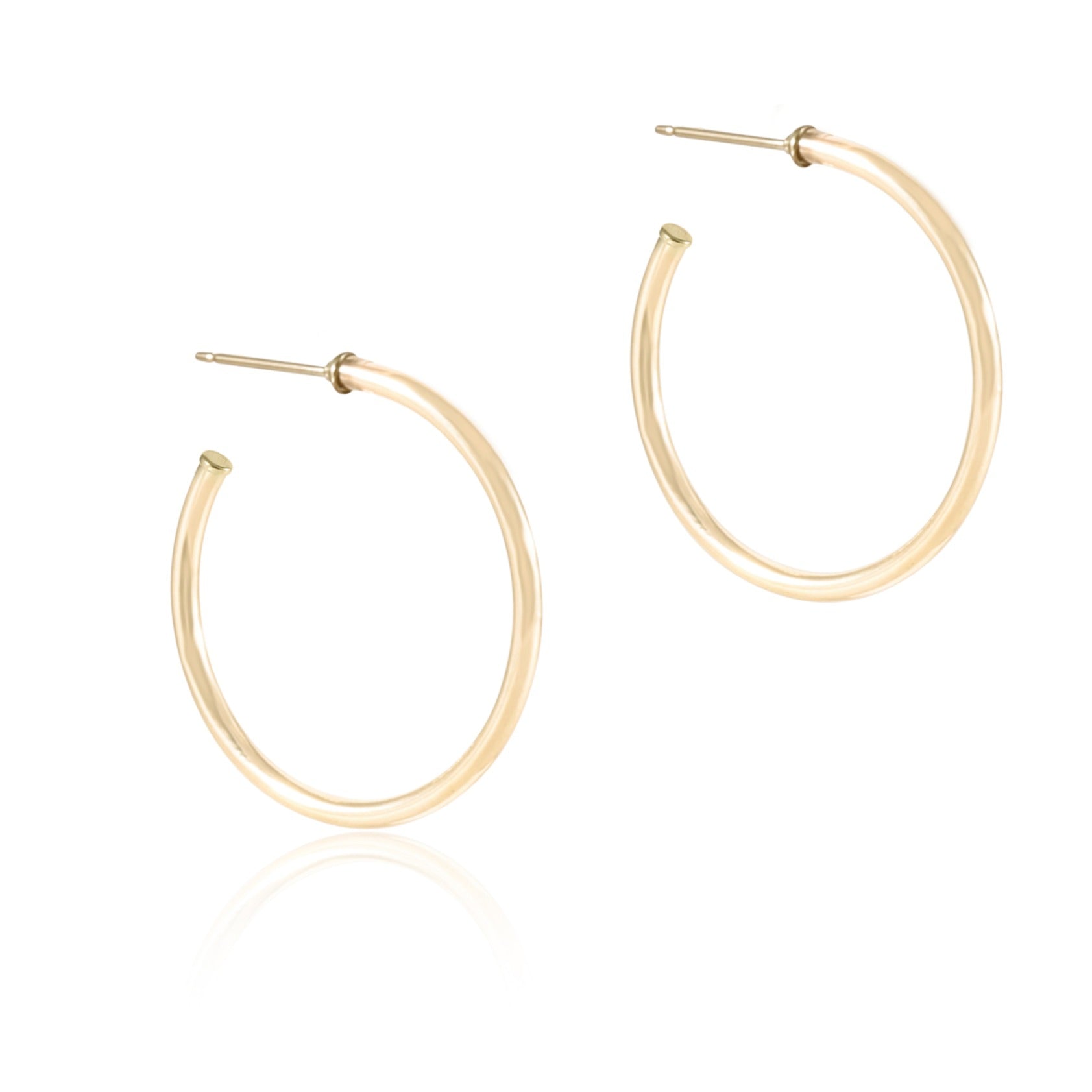 Enewton| Smooth Gold Hoops
