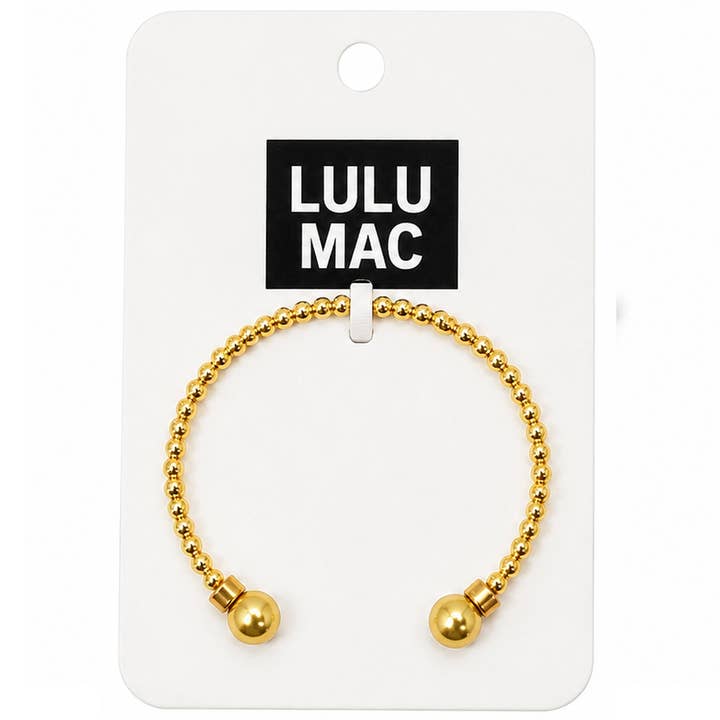 Lulu Mac Gold Cuff Bracelet