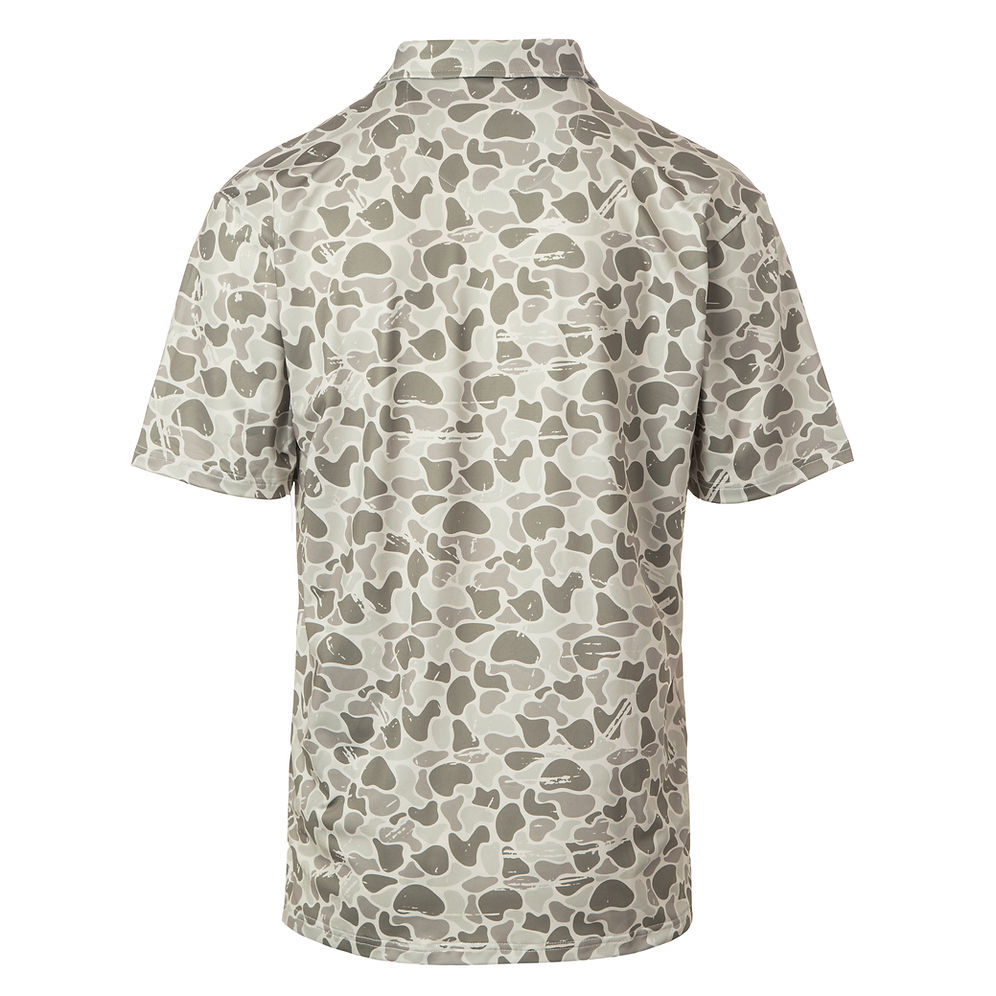 Fieldstone|Toddler Marsh Camo Polo