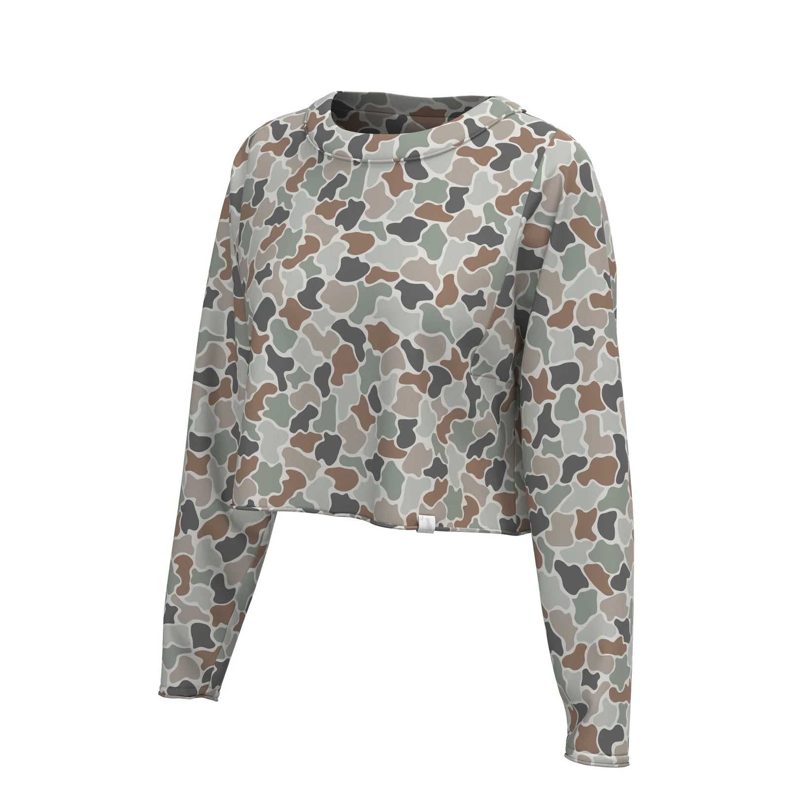 LG| Long Sleeve Boxy Cropped Tee