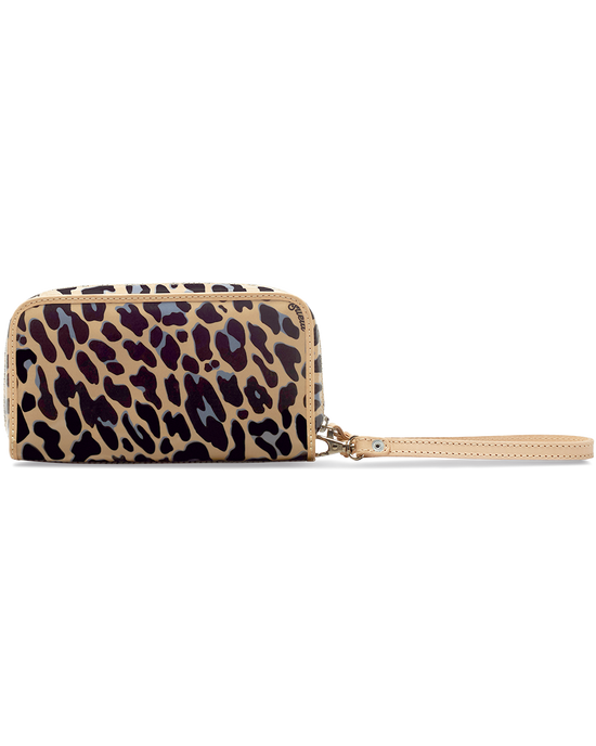 Consuela Blue Jag Wristlet Wallet