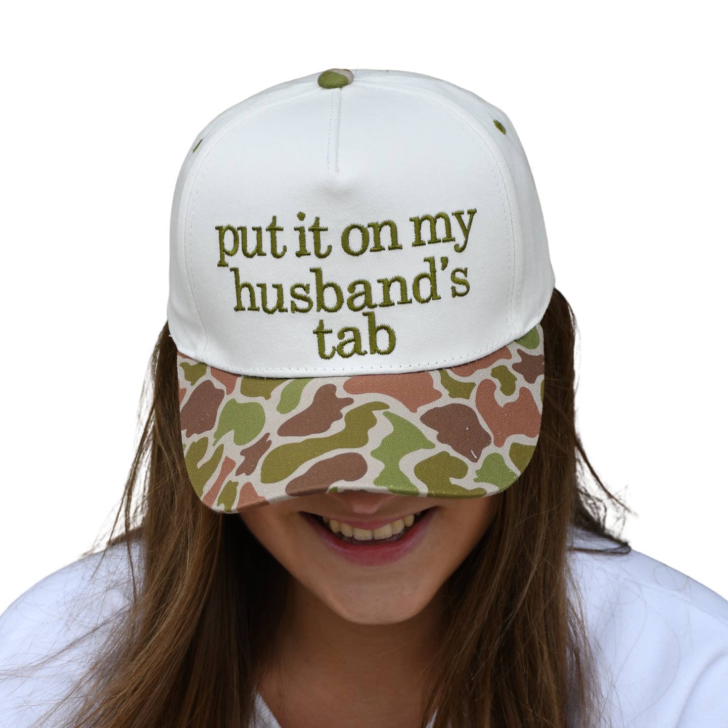 Lulu Mac Husbands Tab Camo Hat