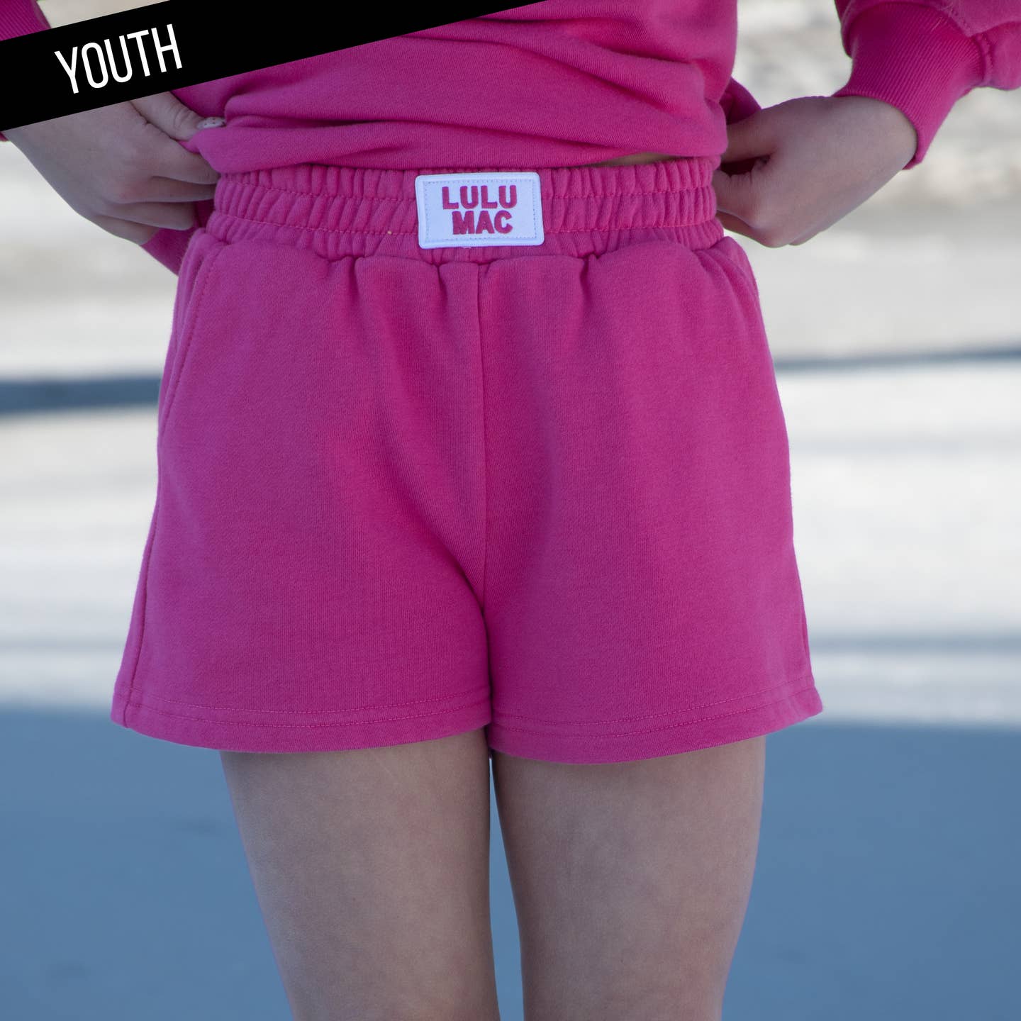 Lulu Mac|YTH Terry Cloth Shorts