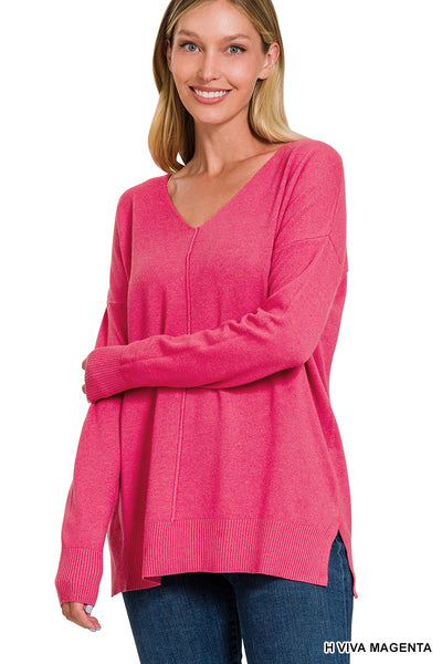 Front Seam Sweater