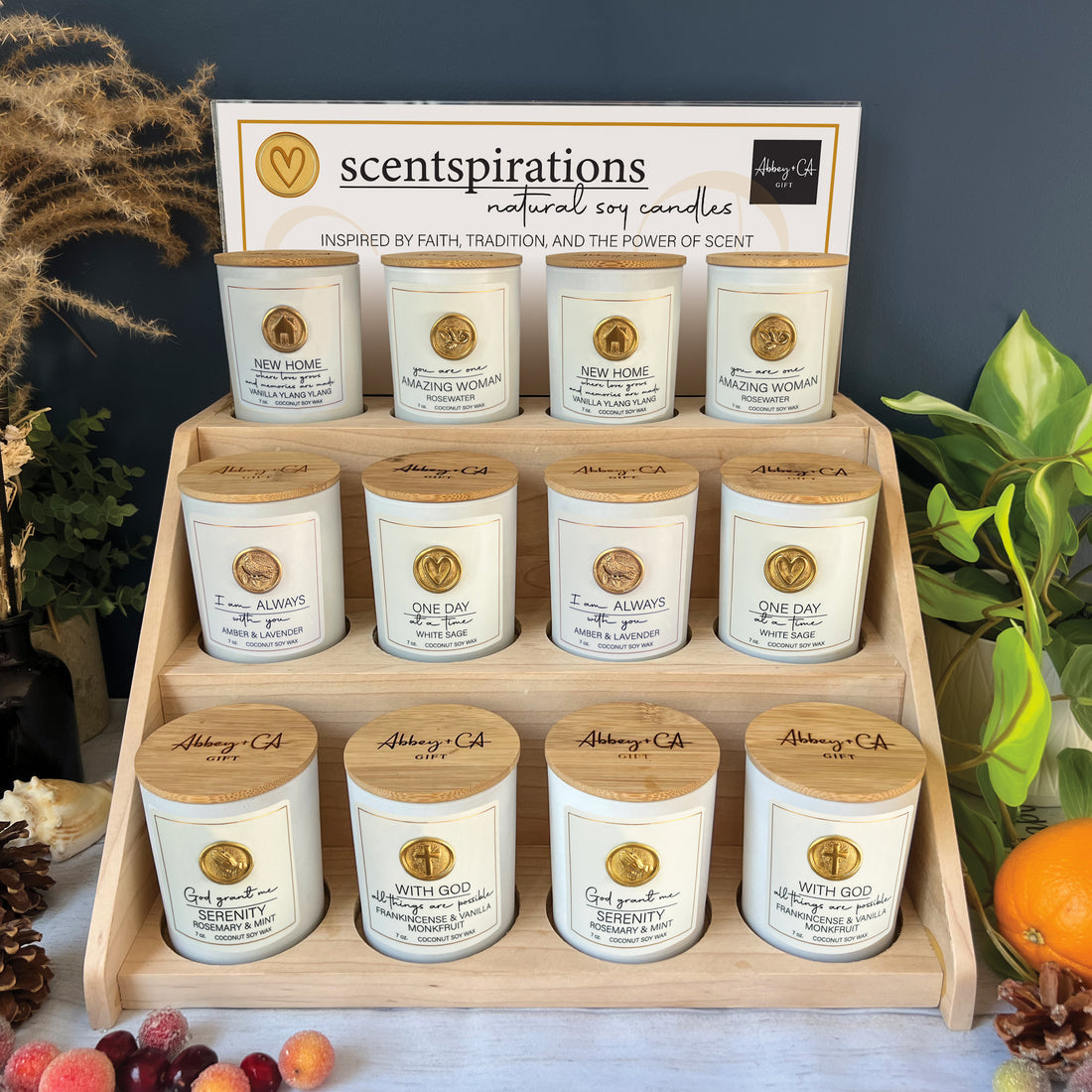 Inspired Scented Candle