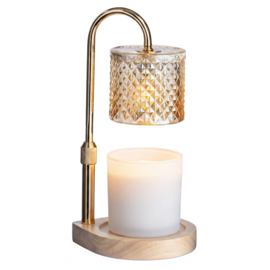 Champagne Crystal Warmer Lamp
