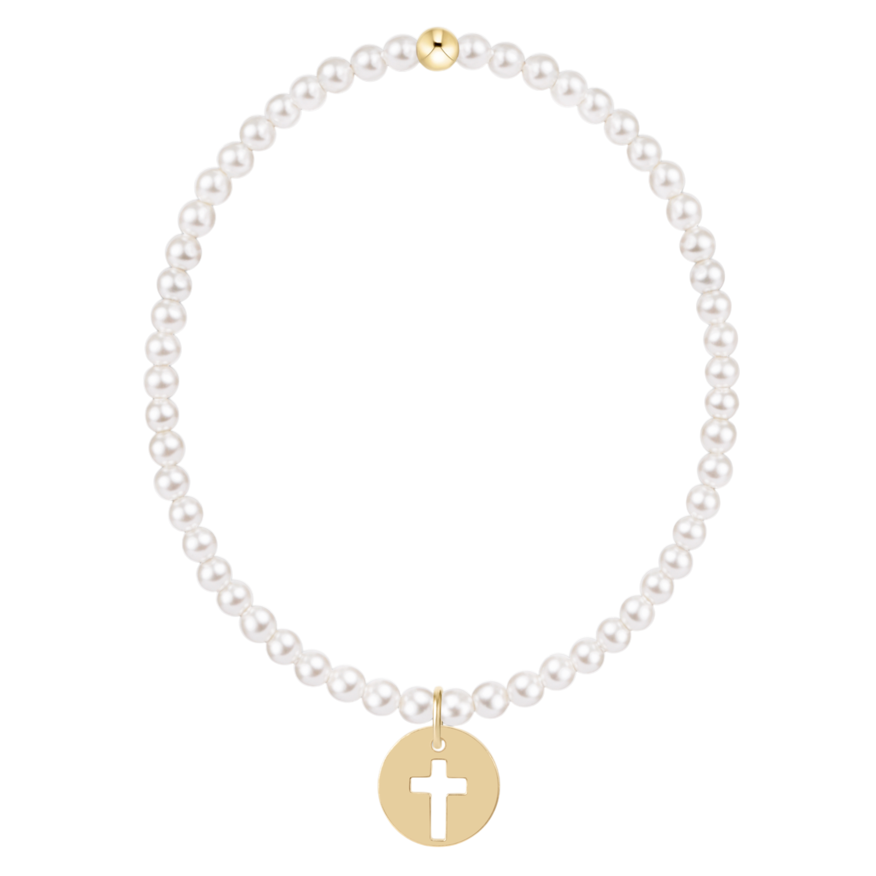 Enewton|Pearl Blessed Disc Bracelet