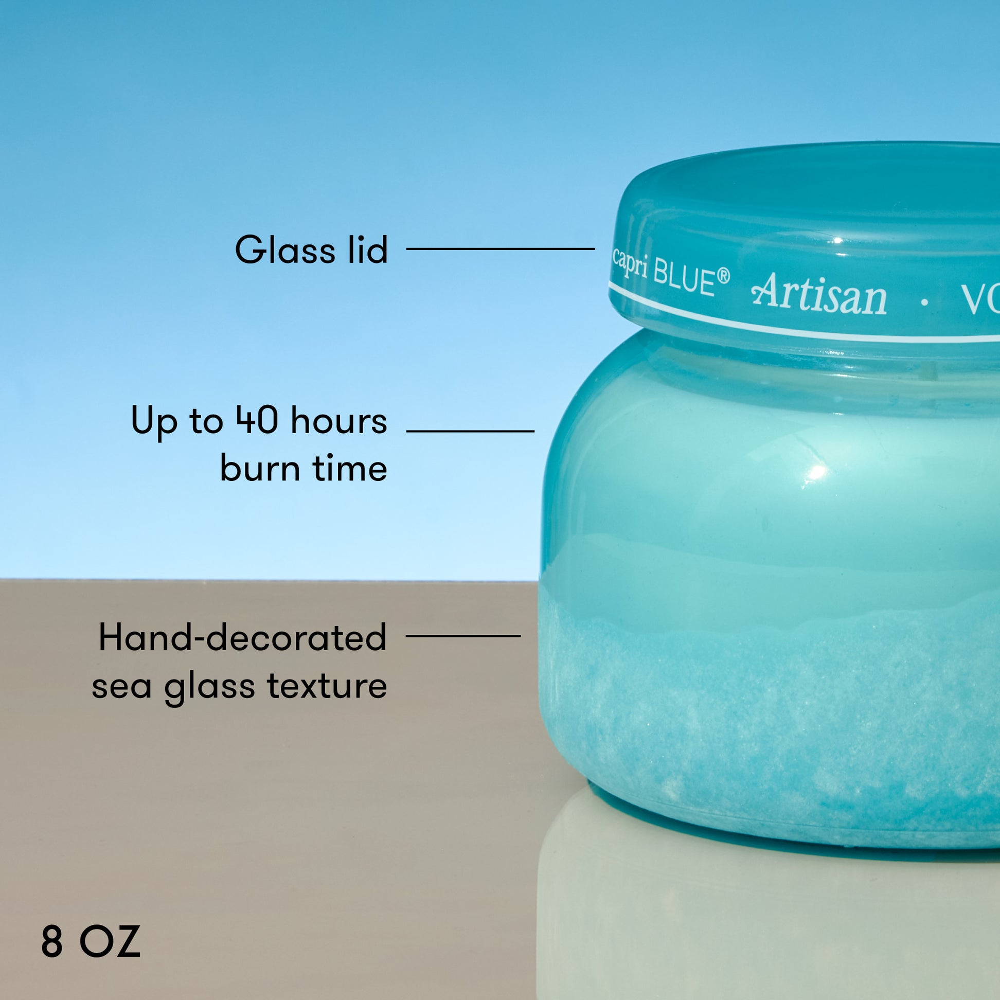 Volcano Almafi Petite Candle