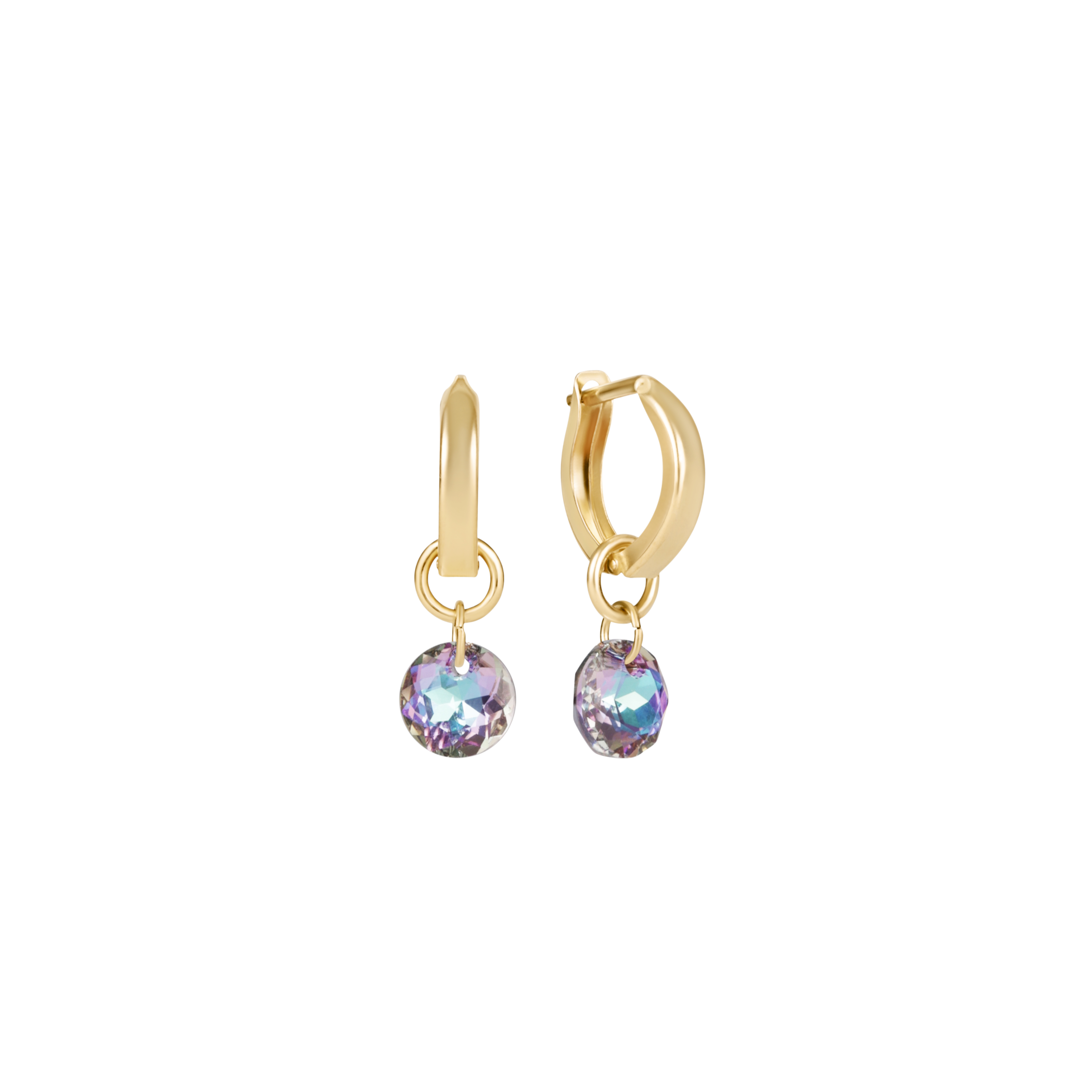 Enewton| Huggie Reflection Hoops