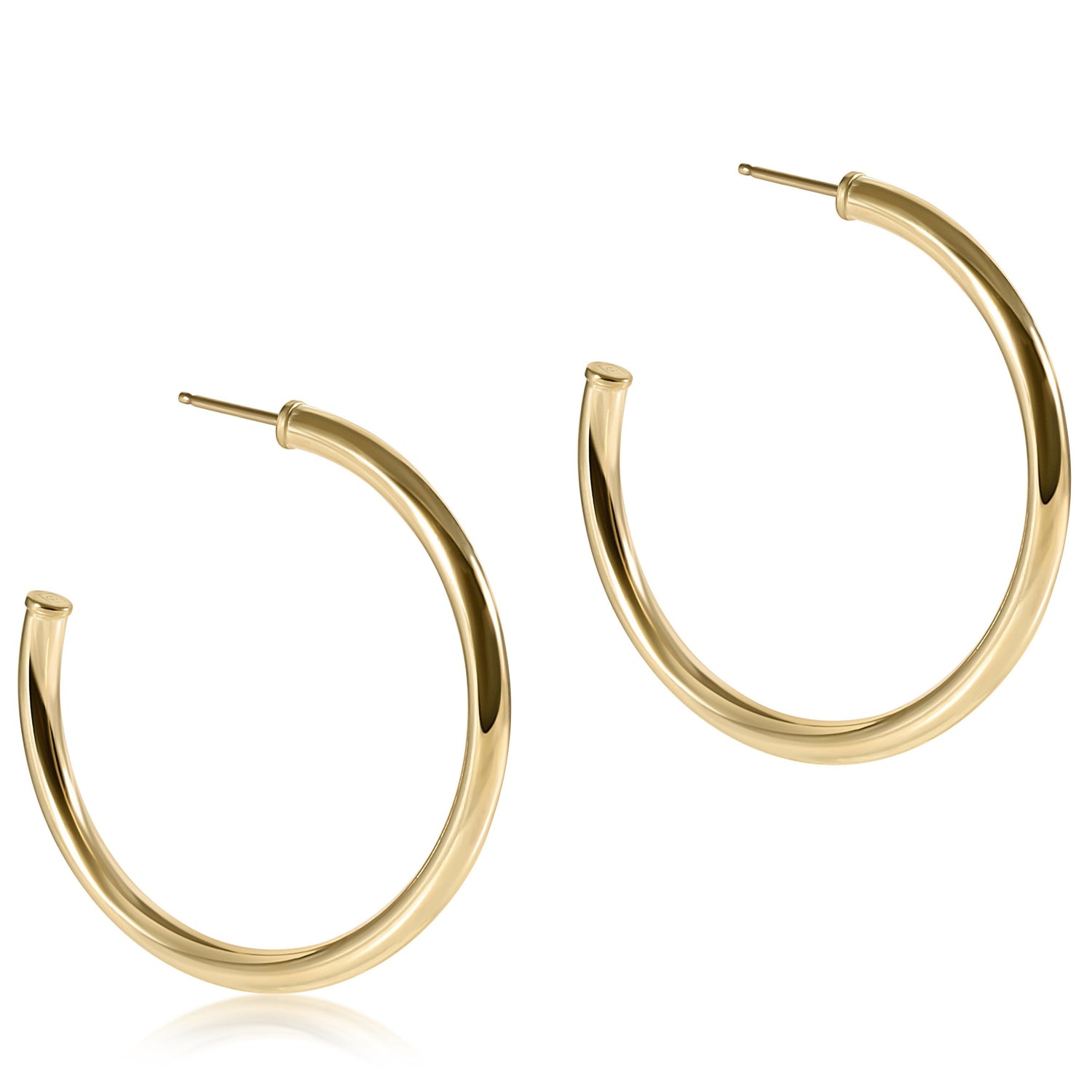 Enewton| Smooth Gold Hoops