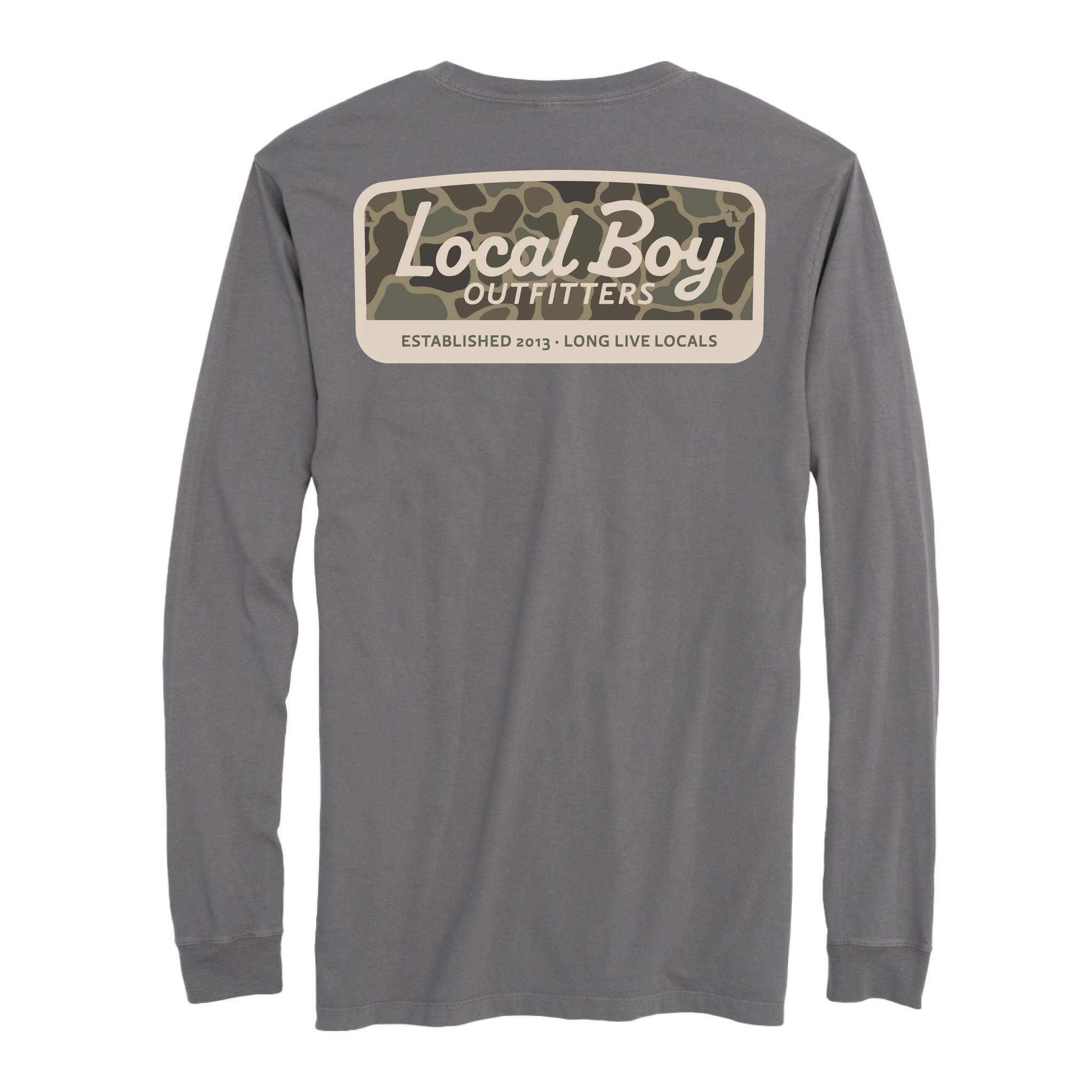 LB|Brush Camo LS Tee