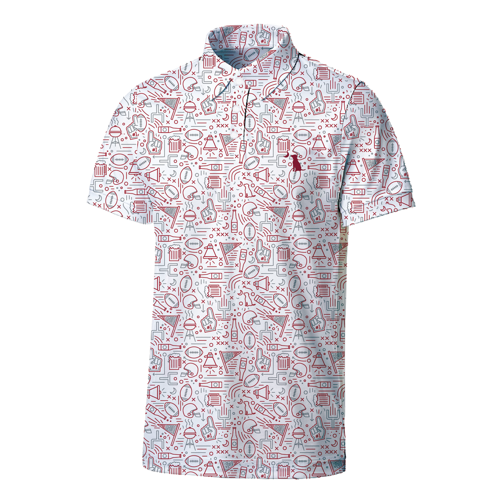 LB|Collegiate Dirty Myrtle Polo