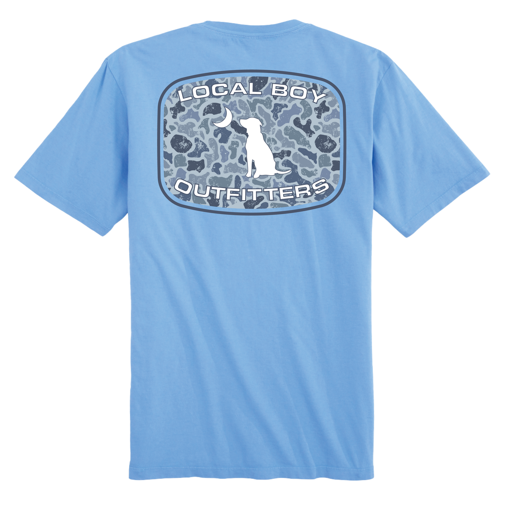 LB|Distressed LCF Cobalt Tee