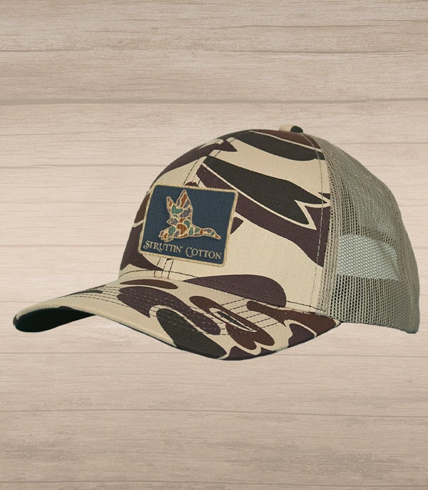Struttin Cotton|Old School Mallard Hat