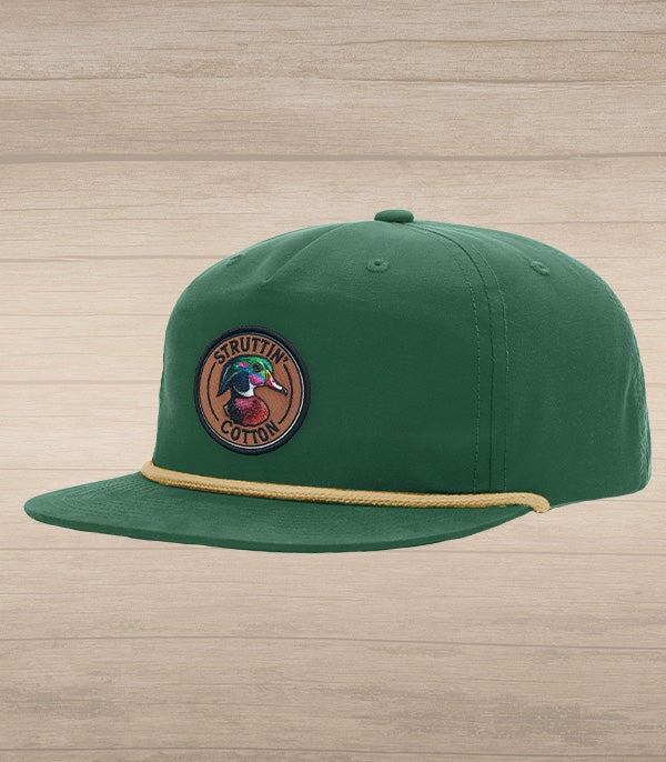 Struttin Cotton|Wood Duck Rope Hat