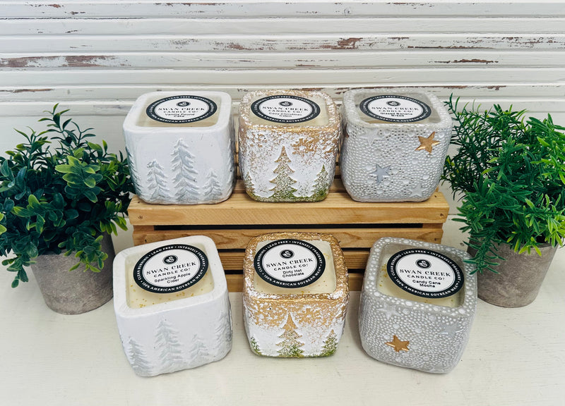 SC Winter Small Sq Candle