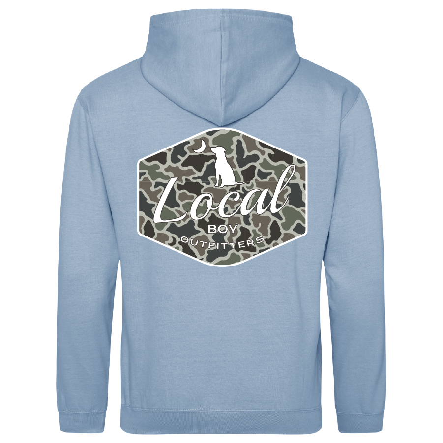 LB|Youth Camo Brushwood Hoodie