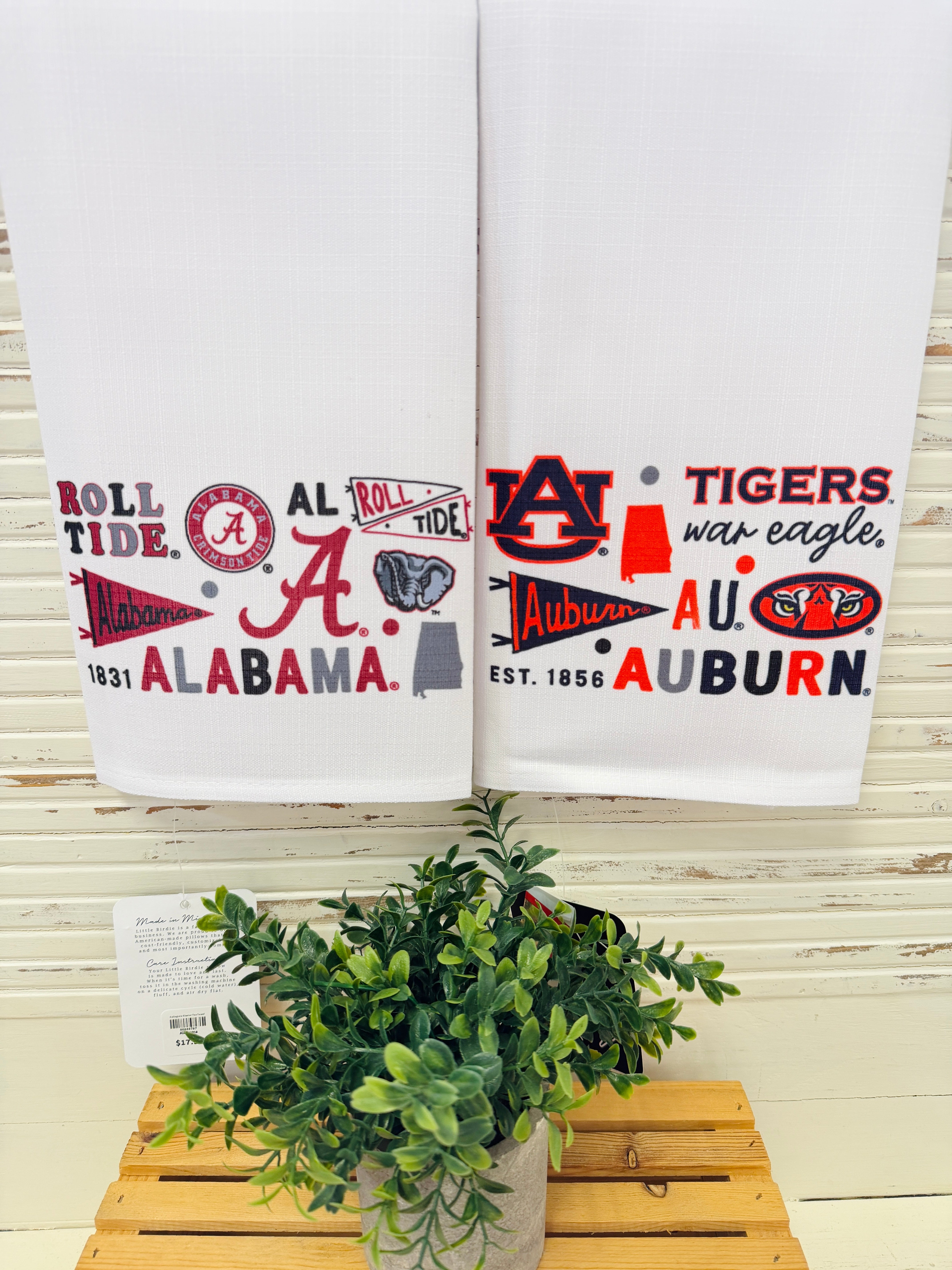 Collegiate Cluster Tea Towel