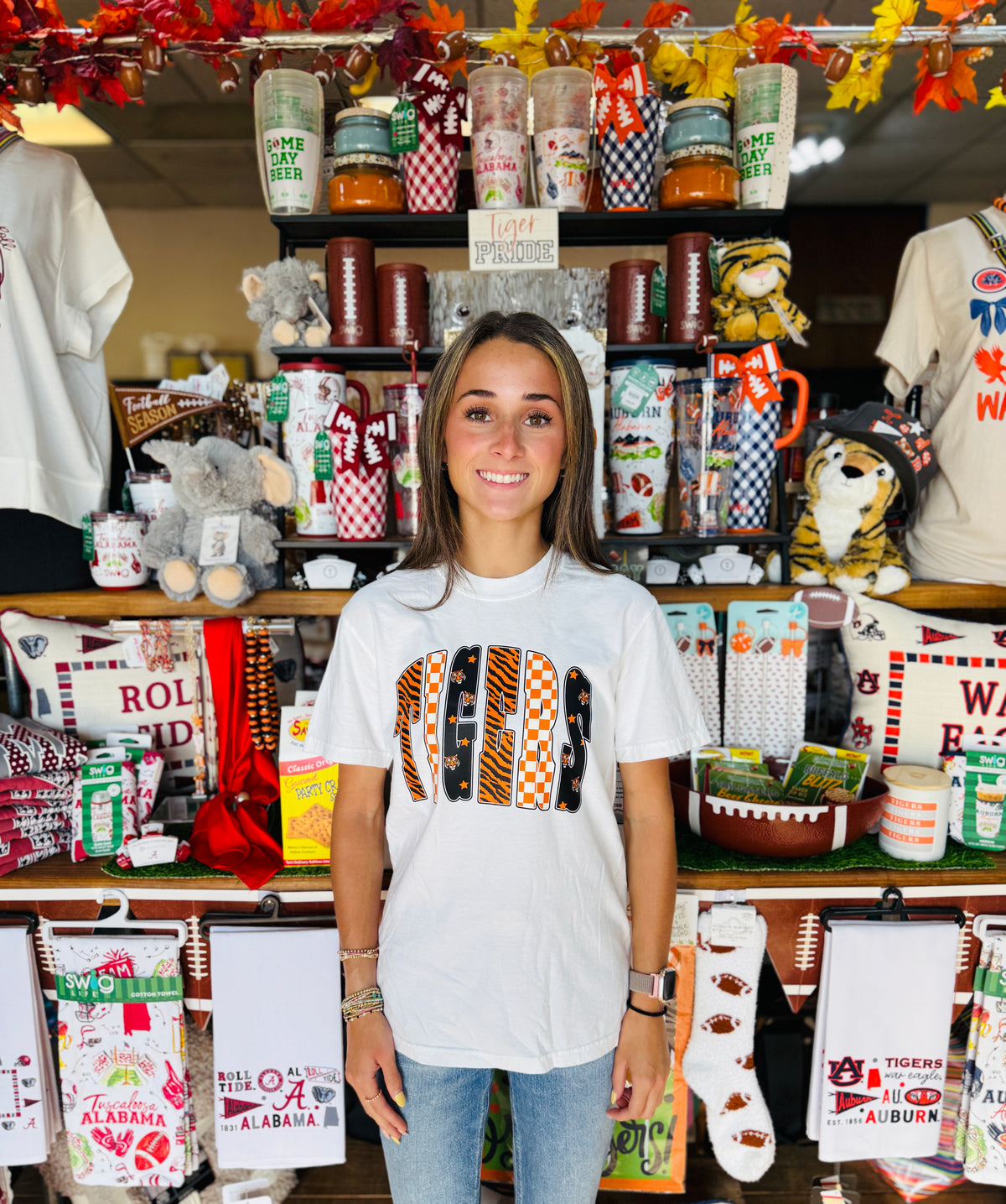 Tigers Multi Pattern Tee