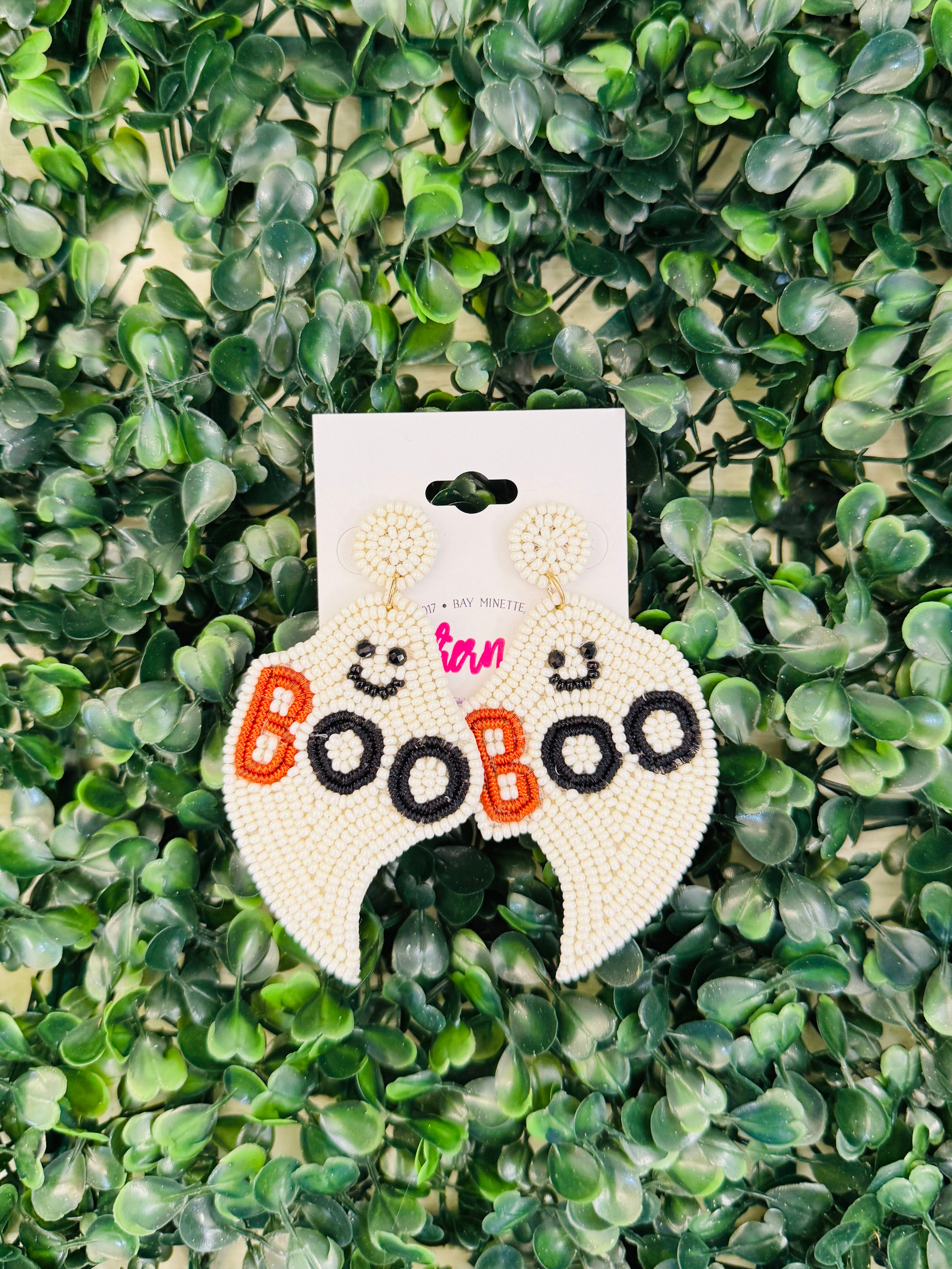 Boo Ghost Earrings