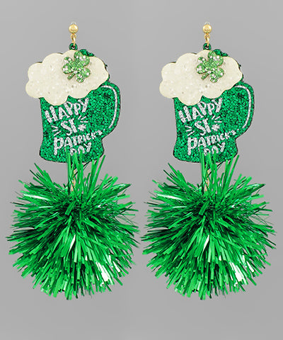 St Patrick's Earrings