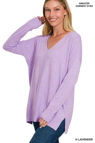 Front Seam Sweater