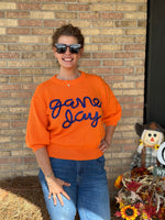 Orange Game Day Sweater