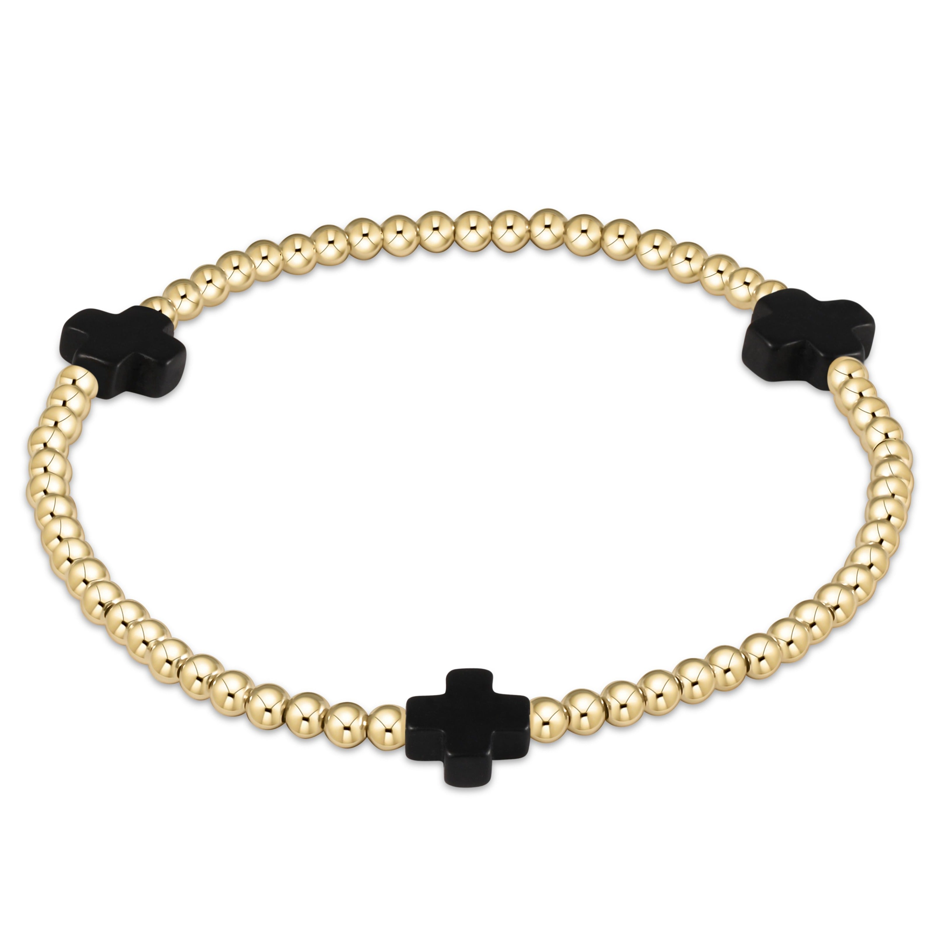 Enewton| Sign. Cross 3mm Bracelet