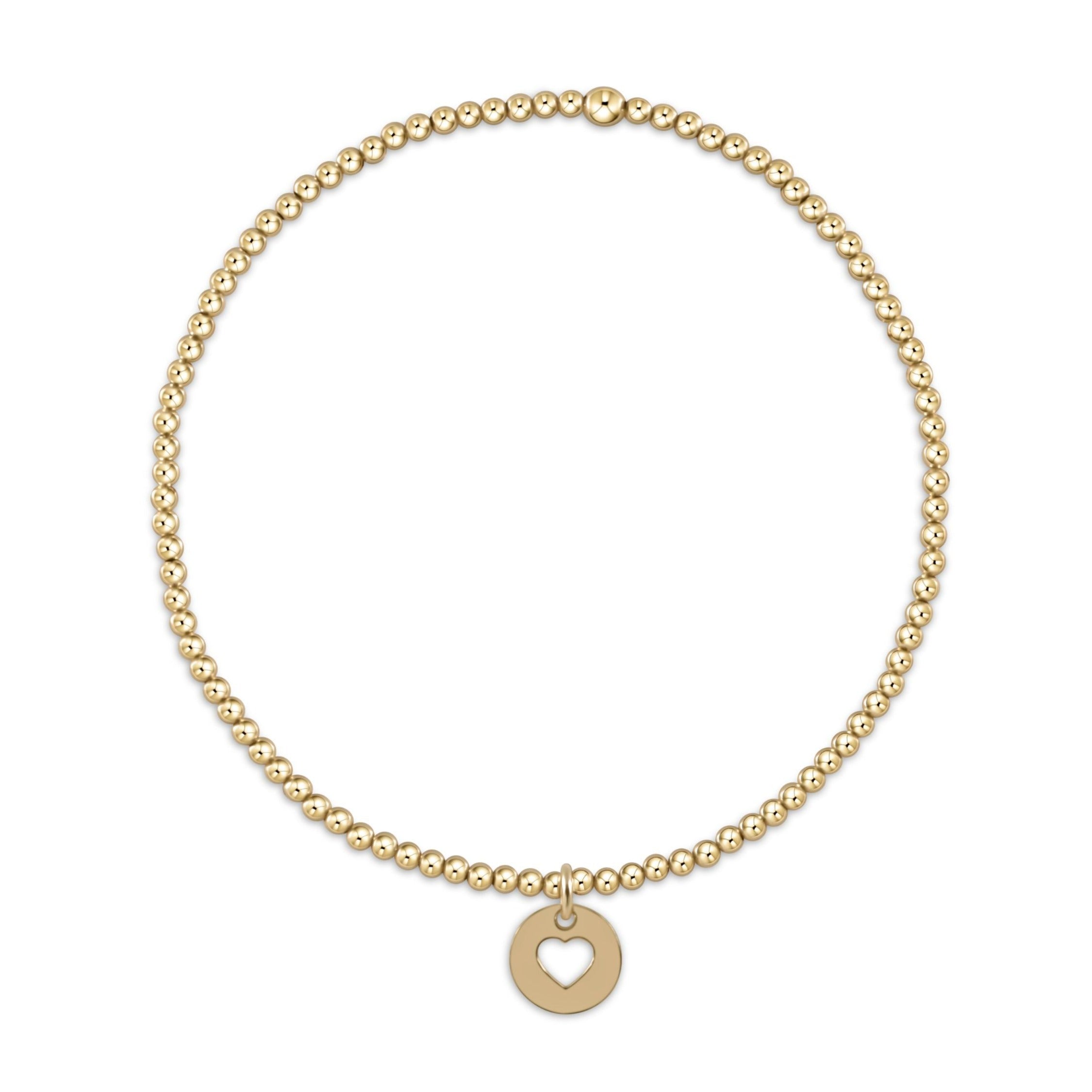 ENewton|Love Disc 2mm Bracelet