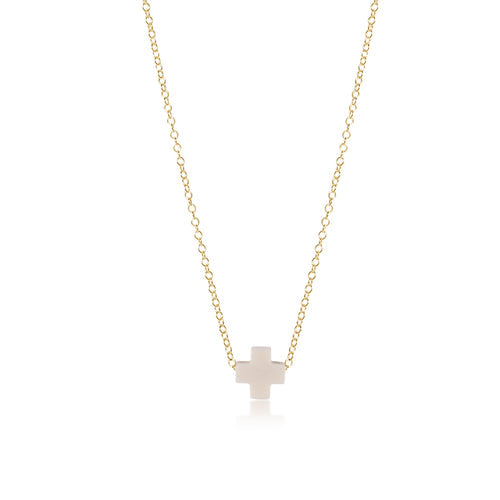 ENewton 16" Signature Cross Necklace