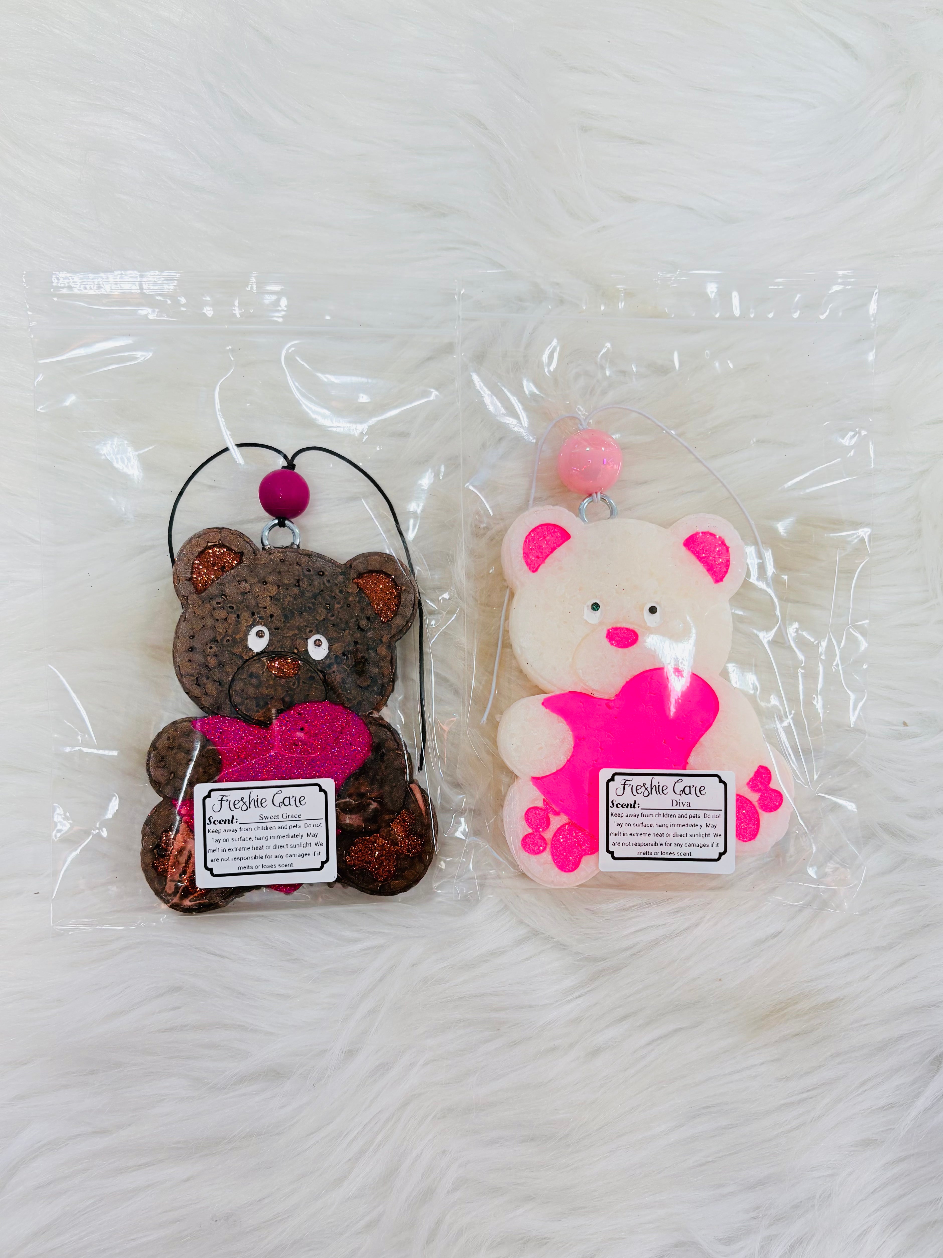 Valentine's Bear Freshie