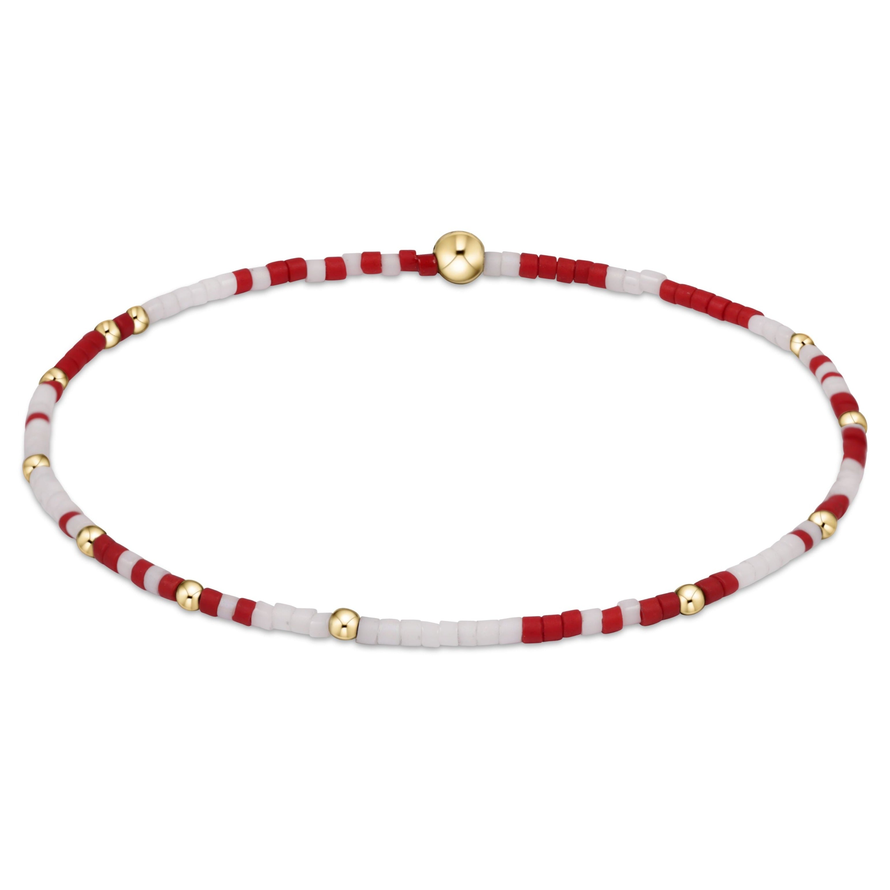 Enewton|Crimson/White GD Bracelet