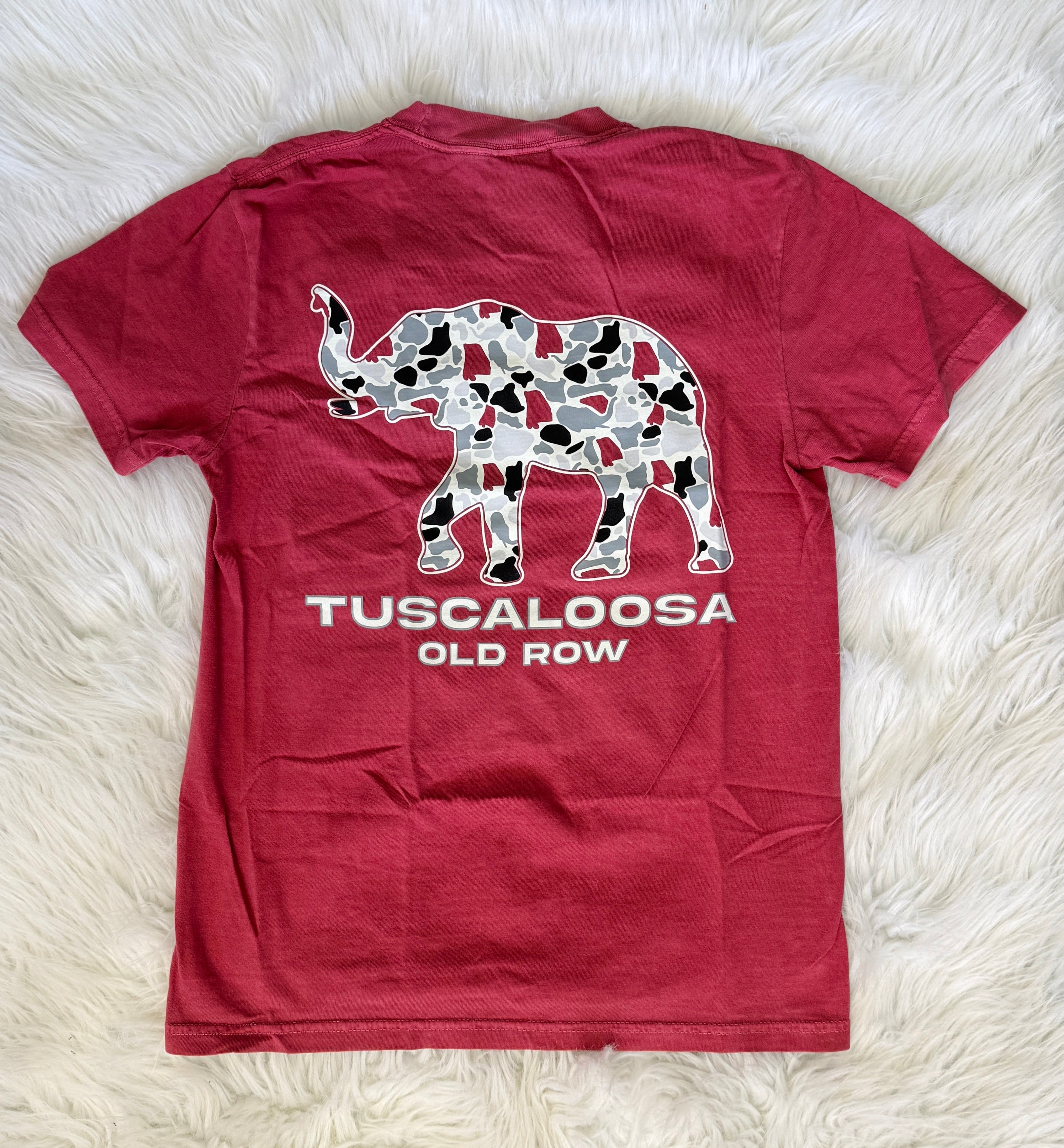 Old Row|Tuscaloosa Camo Elephant Tee