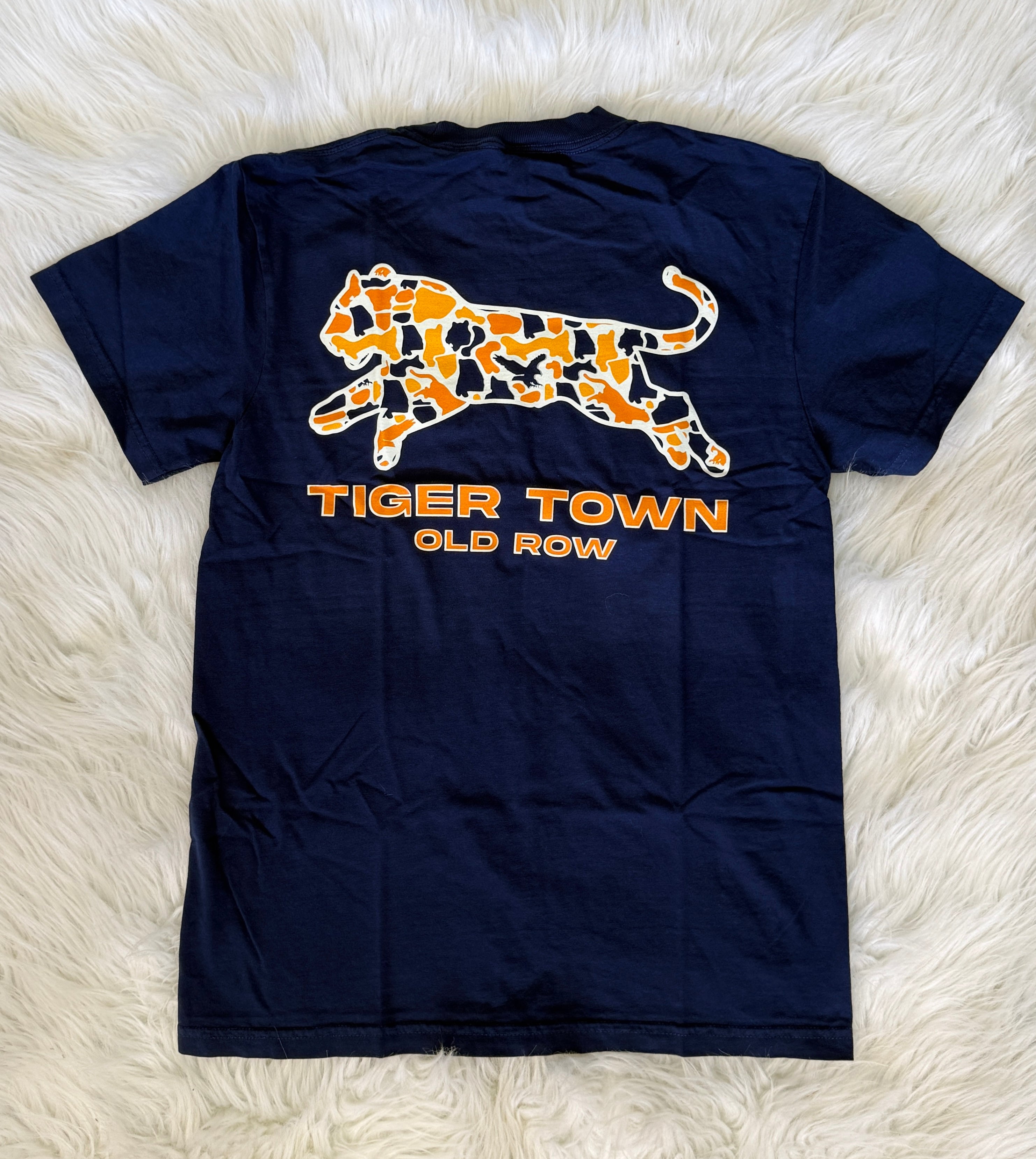 Old Row|Auburn Camo Tiger Tee