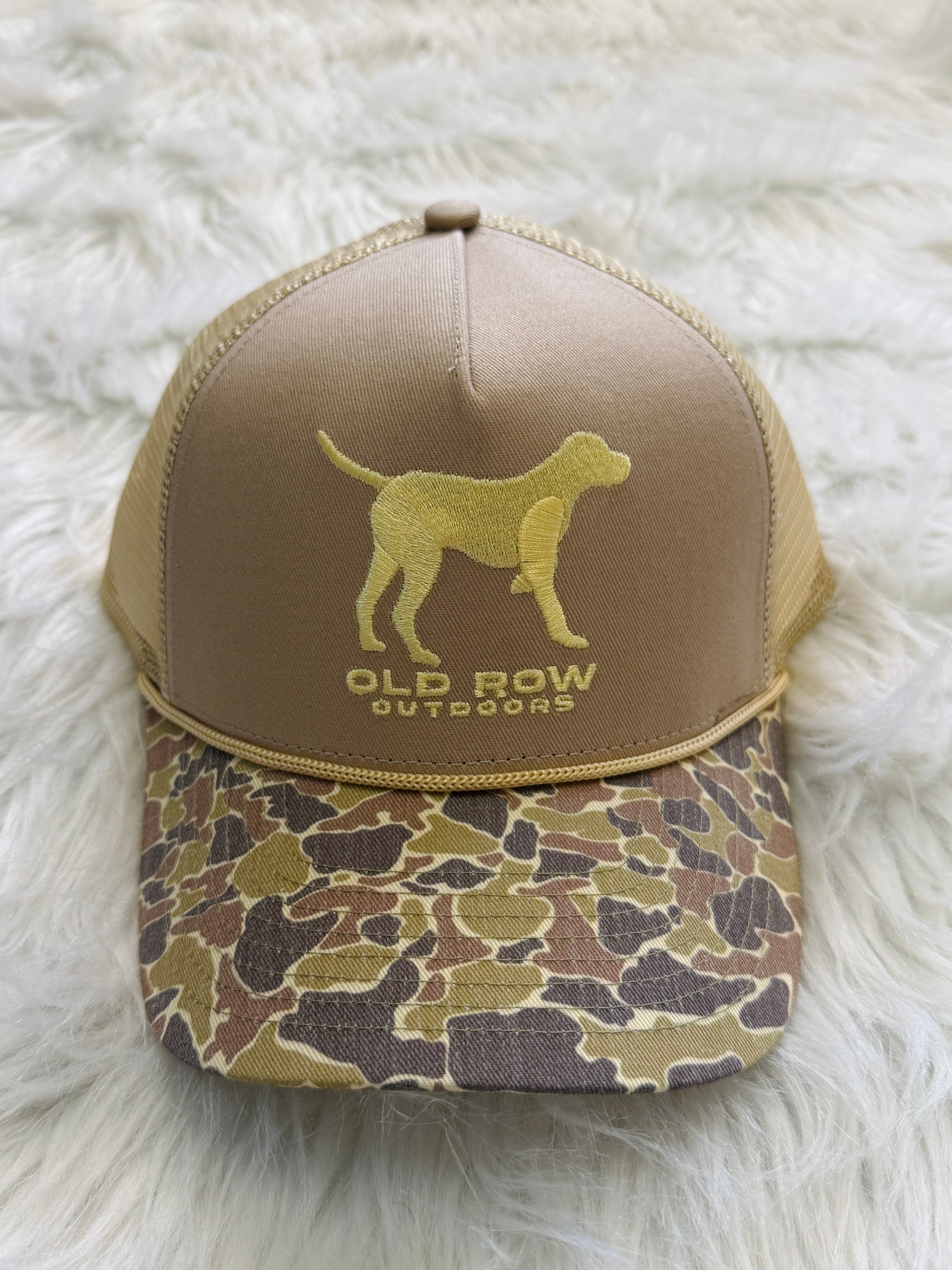 Old Row|Camo Pointer Mesh Hat