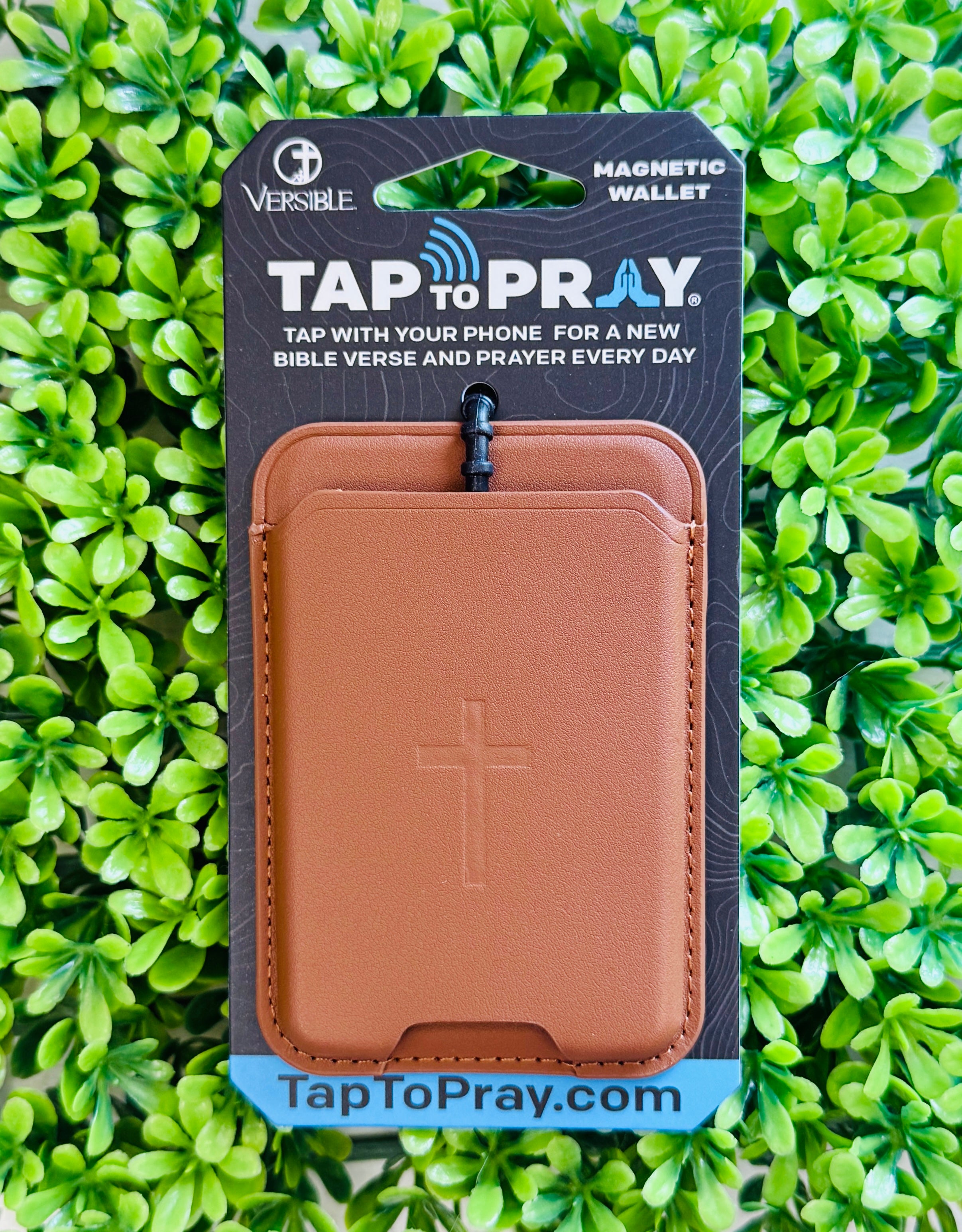 Tap To Pray® Magnetic Wallet