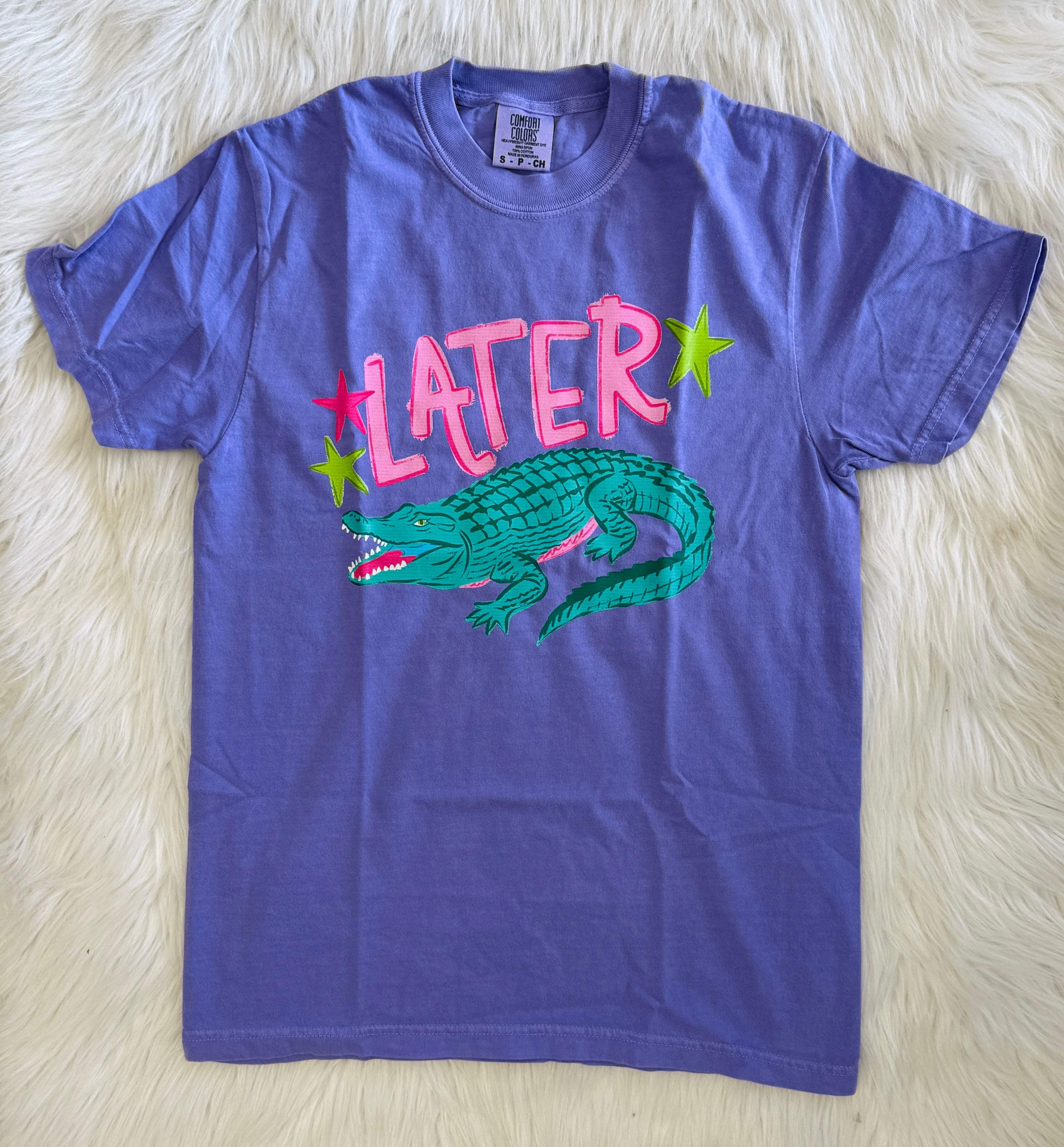 Later Gator Violet Tee