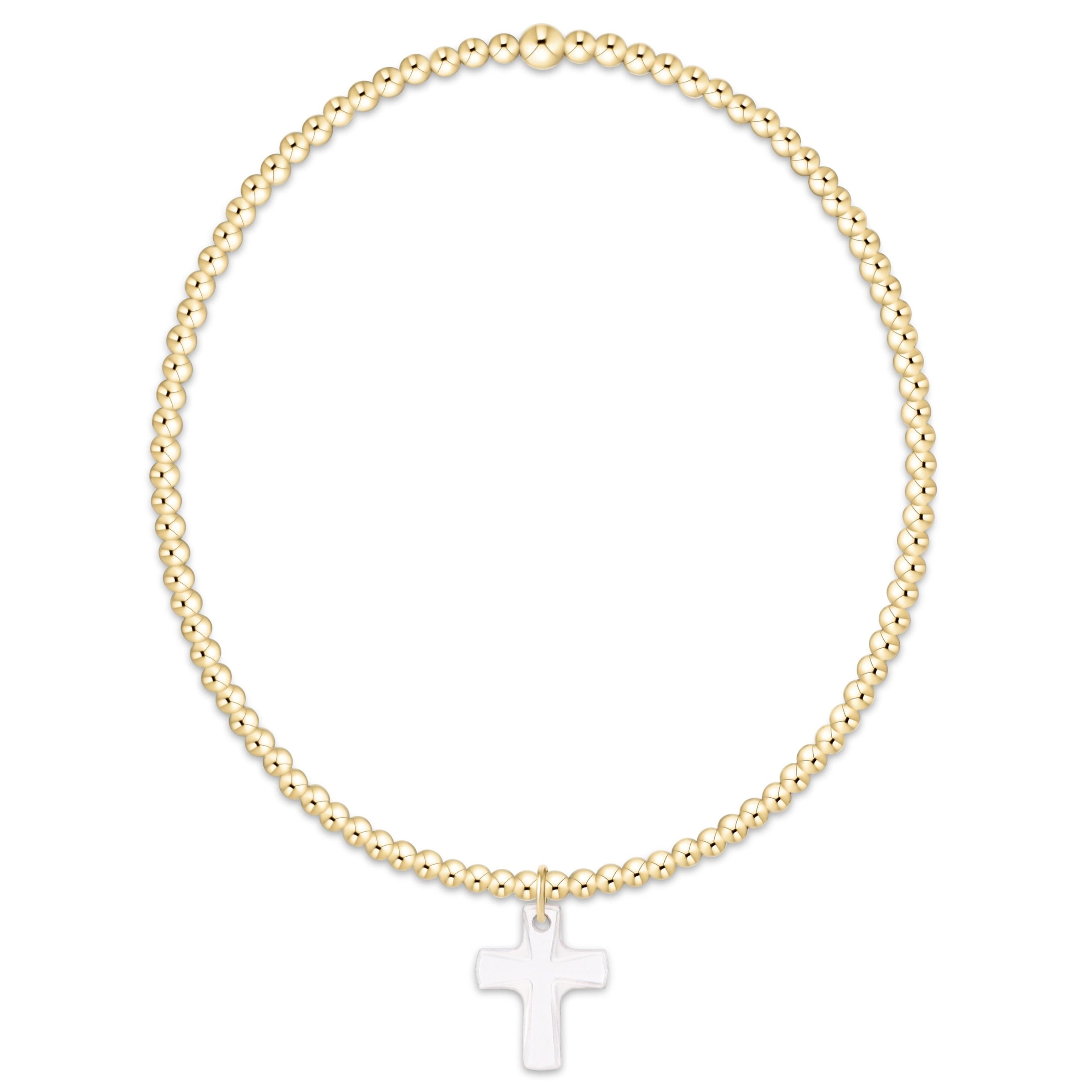 ENewton|Blessed Crystal Charm 2mm Bracelet