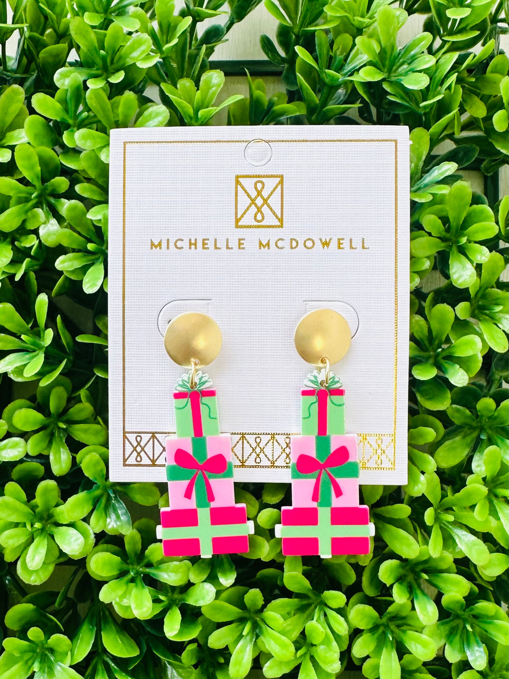 Acrylic Christmas Earrings|MM