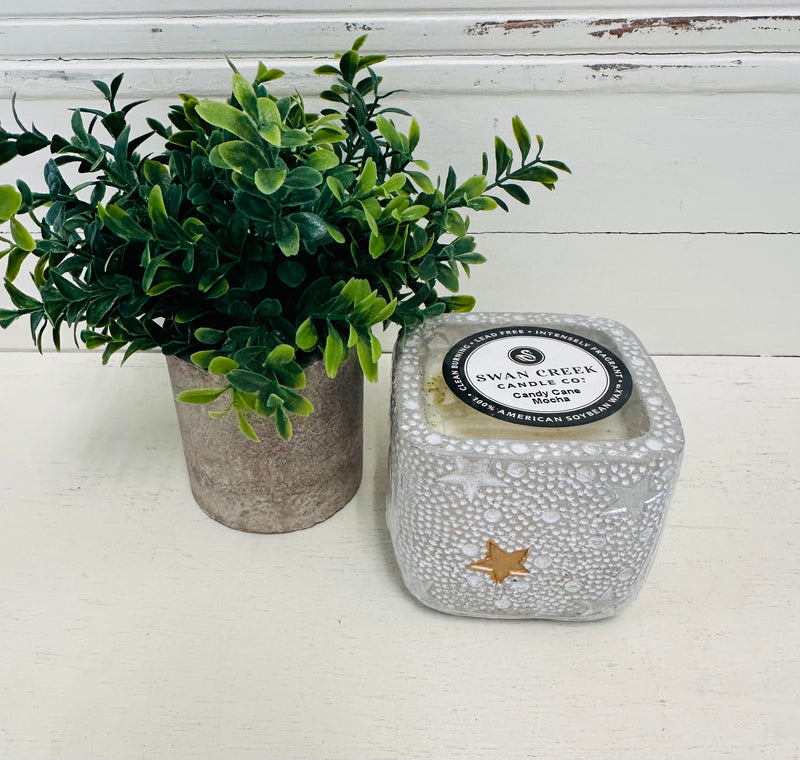 SC Winter Small Sq Candle