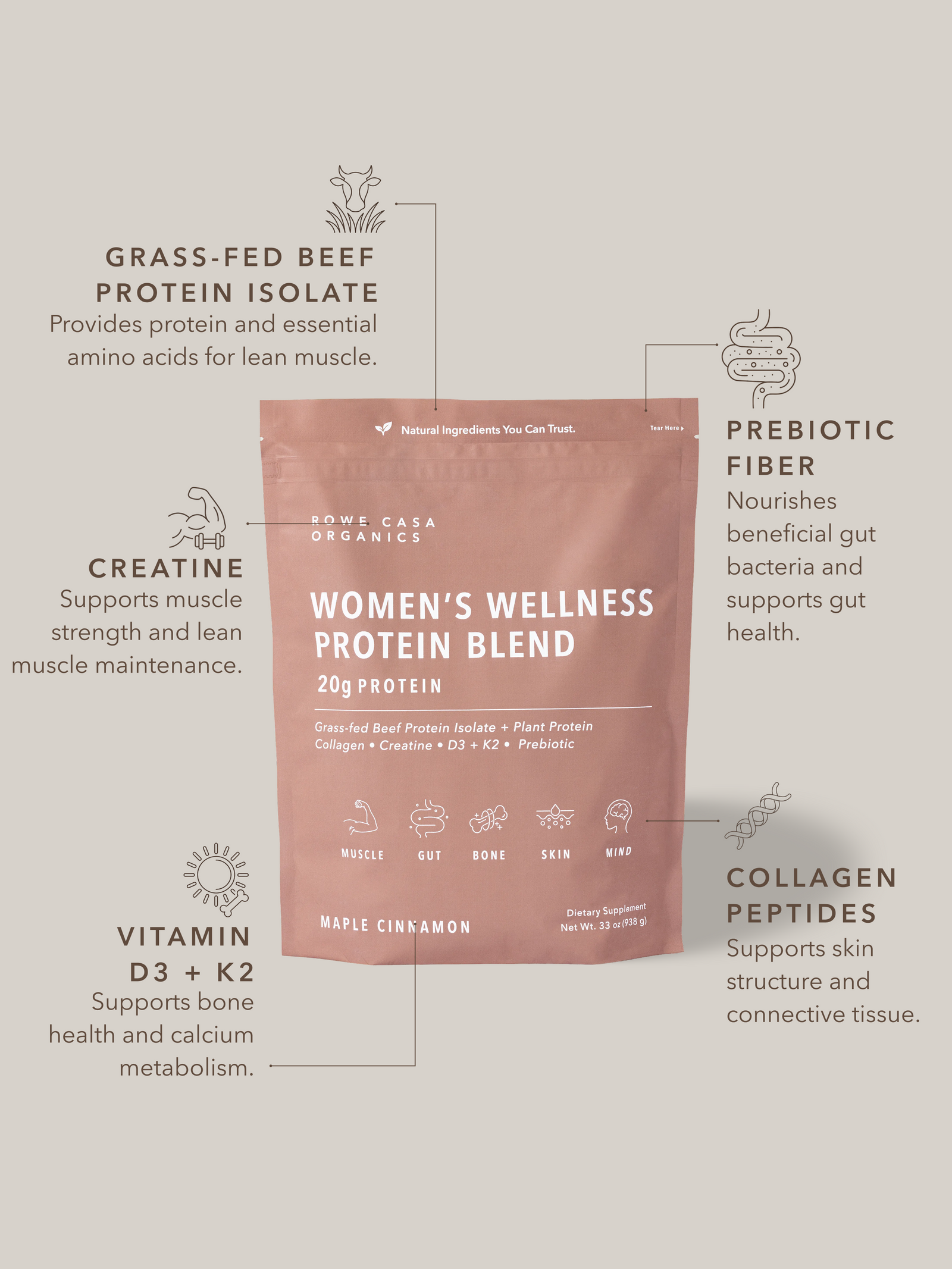 RC|Wellness Protein Blend-Maple Cinnamon