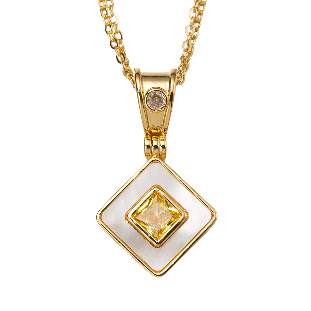 Jane Marie Birthstone Necklace